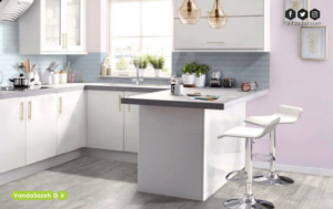 انتخاب رنگ کابینت برای طراحی دکوراسیون انواع آشپزخانه